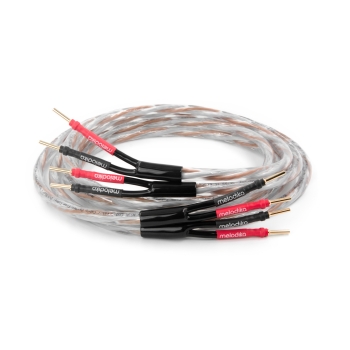 KABEL GŁOŚNIKOWY Melodika Brown Sugar BSSC3820 2 x 3,8mm2 2m