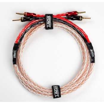 KABEL GŁOŚNIKOWY KONFEKCJONOWANY TAGA HARMONY PLATINUM-18-8C 2 x 2,5m