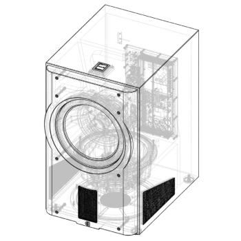 SUBWOOFER PERLISTEN D215-s Subwoofer aktywny 3kW, sterowanie z urządzeń mobilnych, THX Dominus